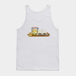 Reading By Candlelight Tank Top